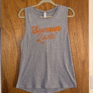 COPY - Summer Lovin' Bella Canvas muscle tank, XL